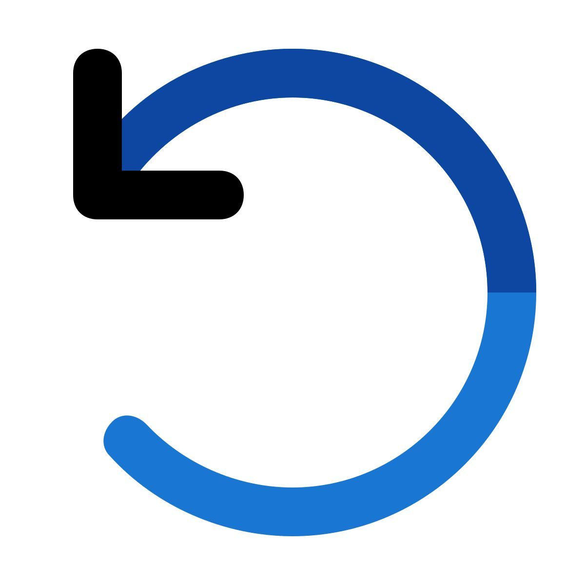 rotate left icon