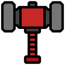 external Hammer-fantasy-and-rpg-febrian-hidayat-outline-color-febrian-hidayat icon