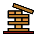 external Jenga-Blocks-board-game-febrian-hidayat-outline-color-febrian-hidayat icon