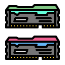 external Random-Access-Memory-pc-gaming-febrian-hidayat-outline-color-febrian-hidayat icon