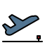 external airplane-travel-fill-outline-pongsakorn-tan icon