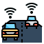 external autonomous-intelligent-automotive-fill-outline-pongsakorn-tan icon