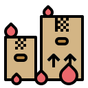external box-logistics-fill-outline-pongsakorn-tan-2 icon