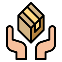 external box-logistics-fill-outline-pongsakorn-tan icon