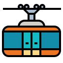 external cabin-transportation-fill-outline-pongsakorn-tan icon