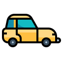 external car-transportation-fill-outline-pongsakorn-tan icon