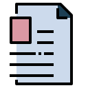 external curriculum-file-and-document-fill-outline-pongsakorn-tan icon