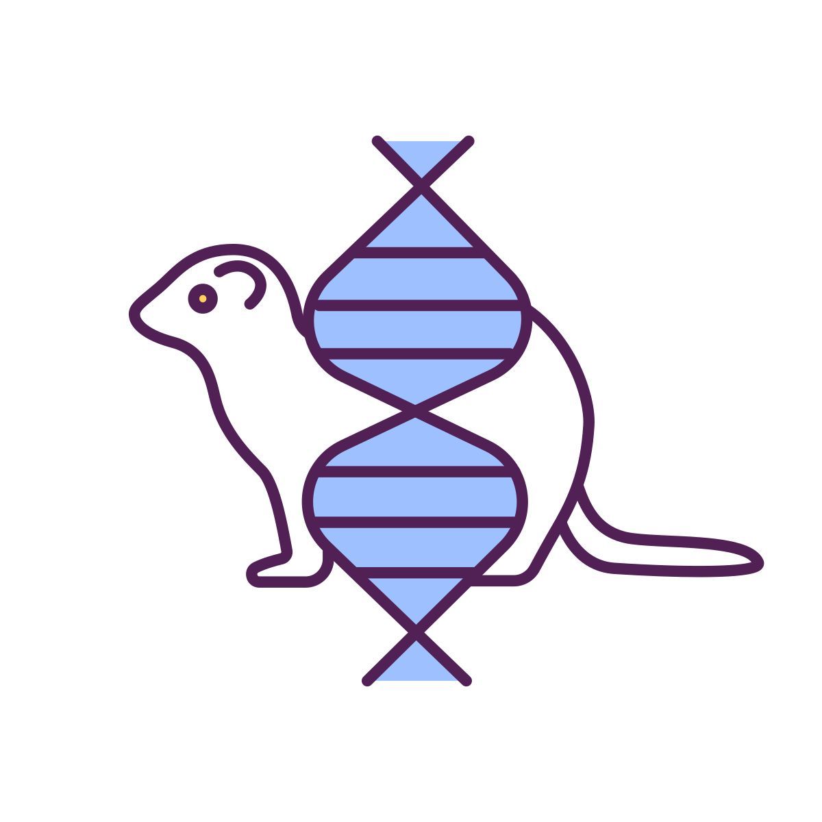 animals spreading covid icon