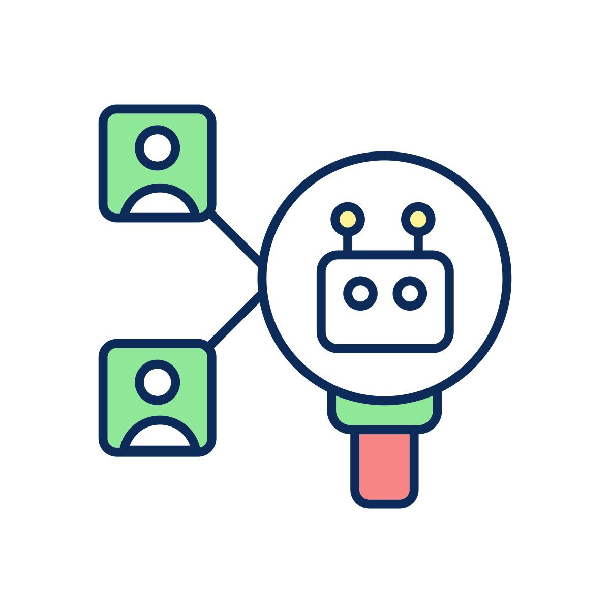 automated talents seeking icon