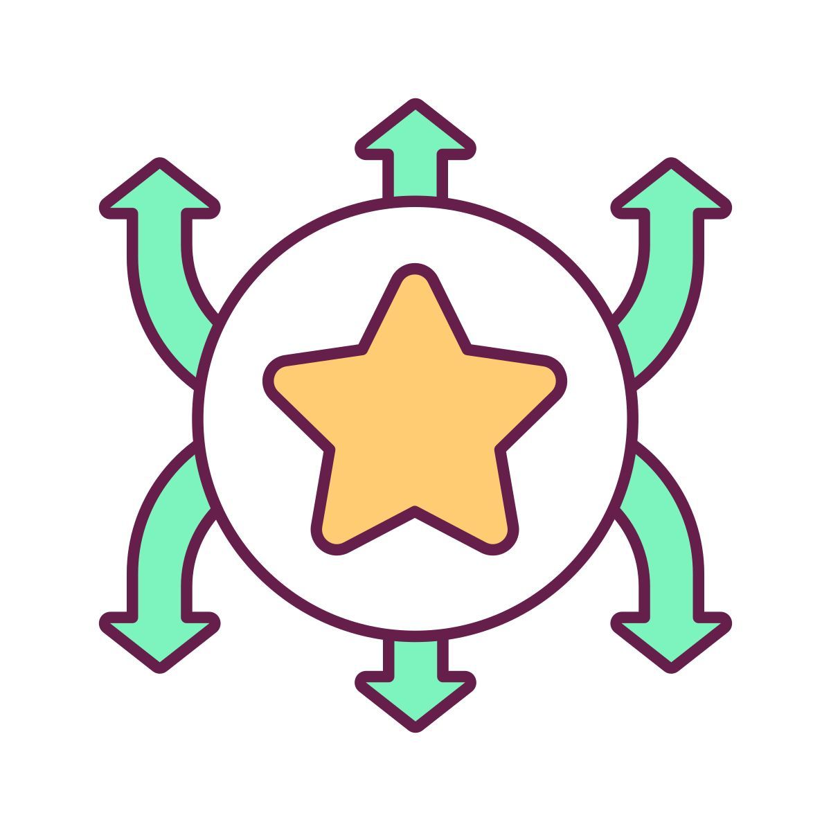 benefits of multi channel distribution icon