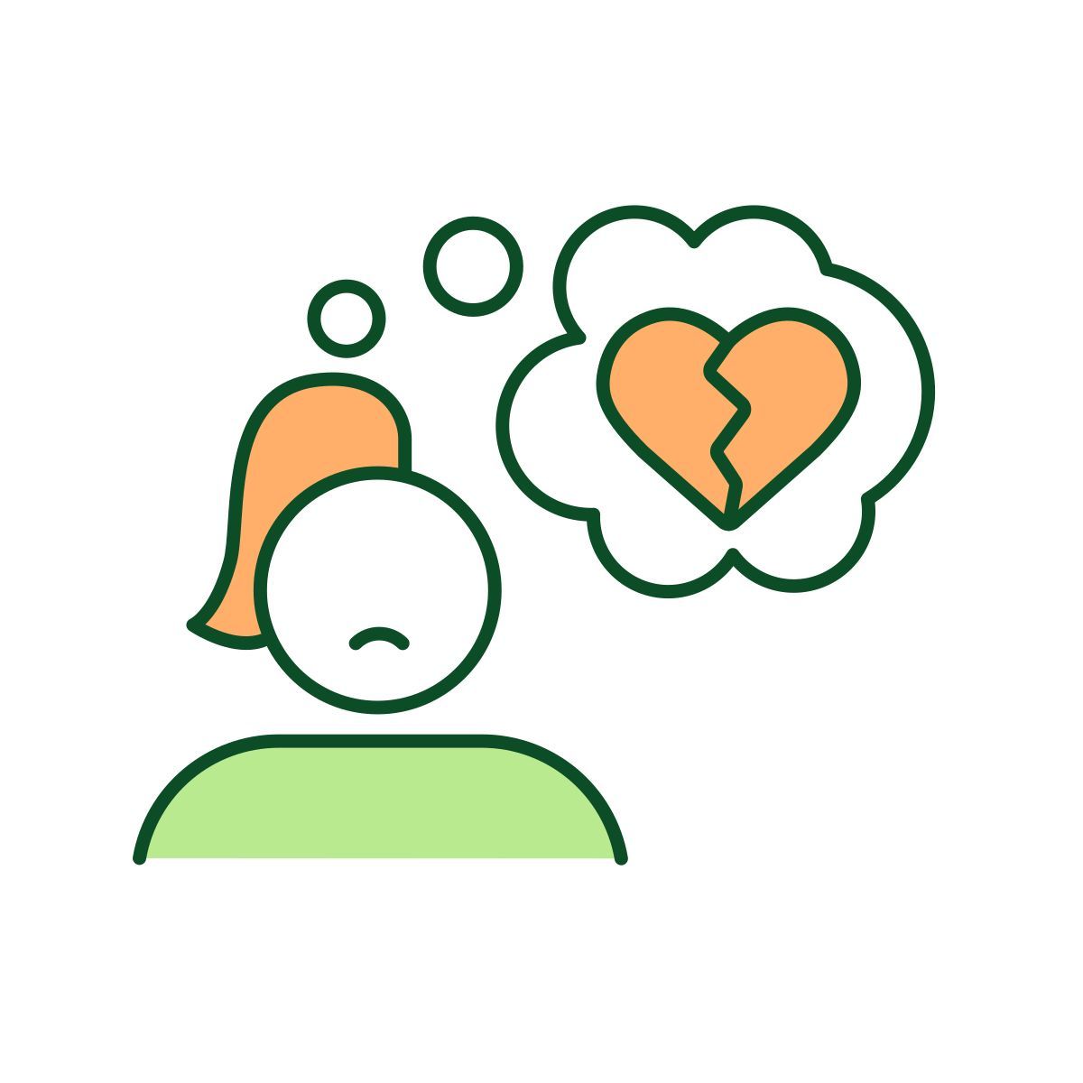 broken heart icon