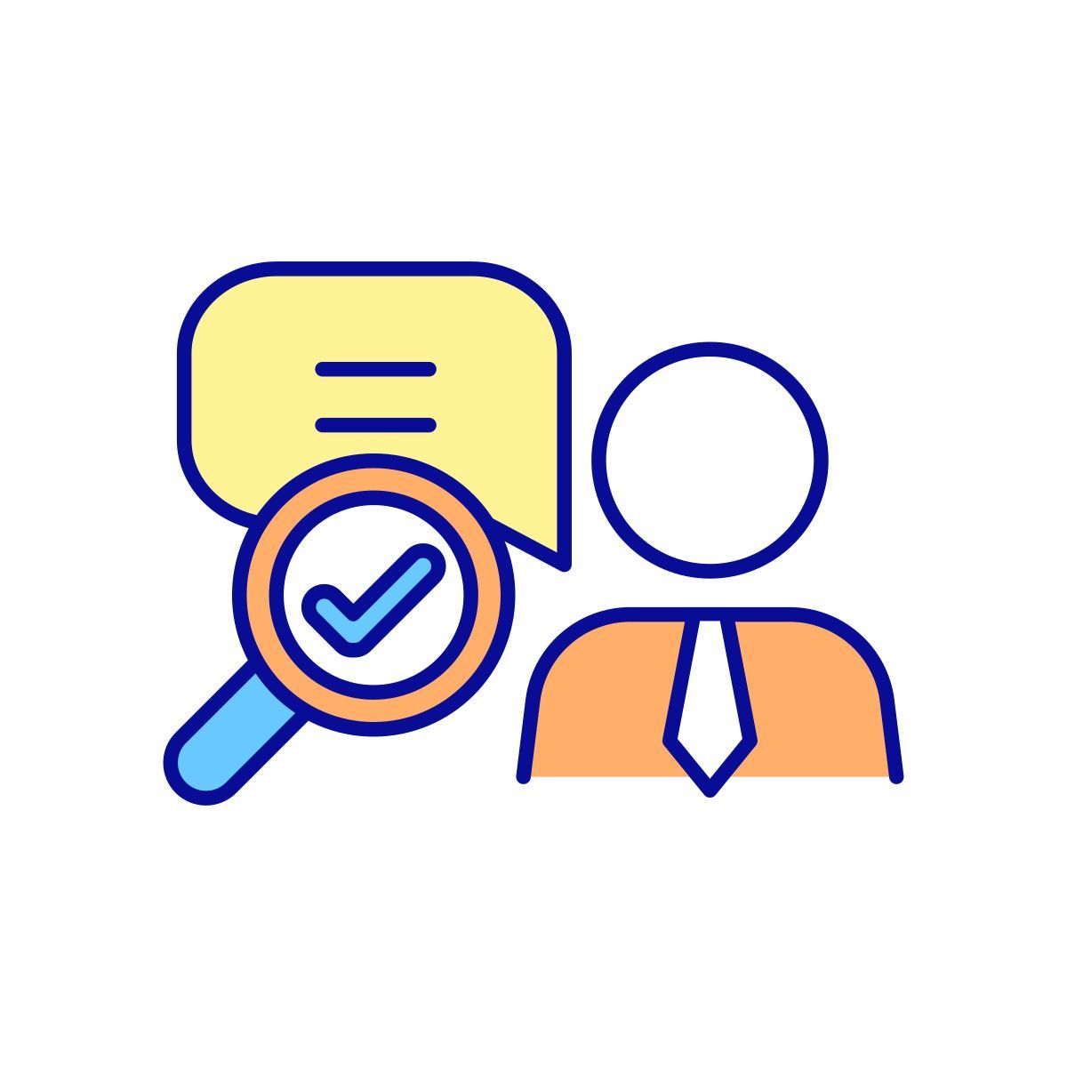check employee productivity icon