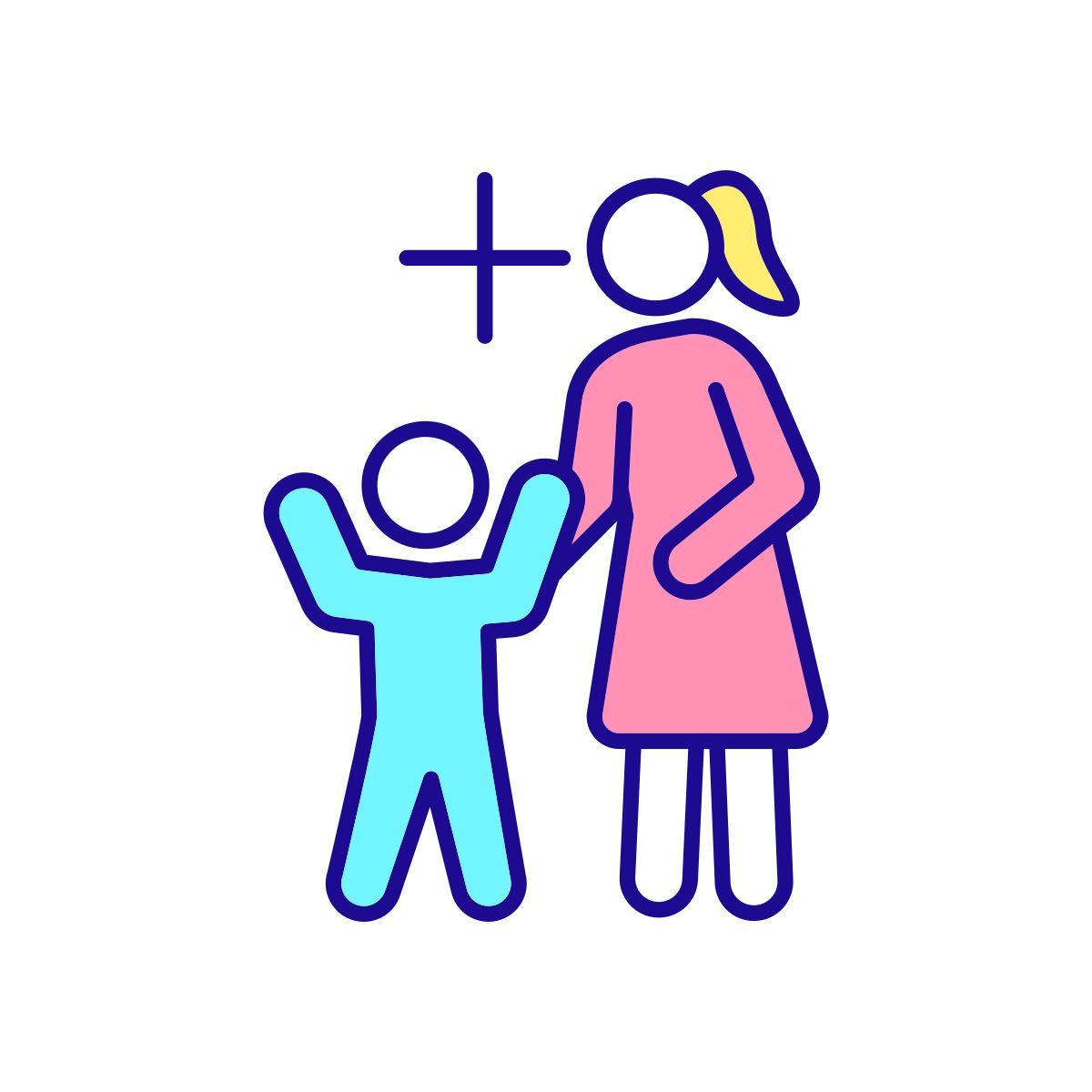 kind unter elterlicher kontrolle icon