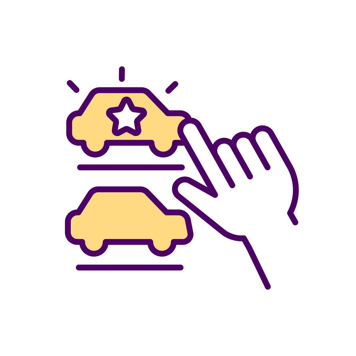 choosing preferred product icon