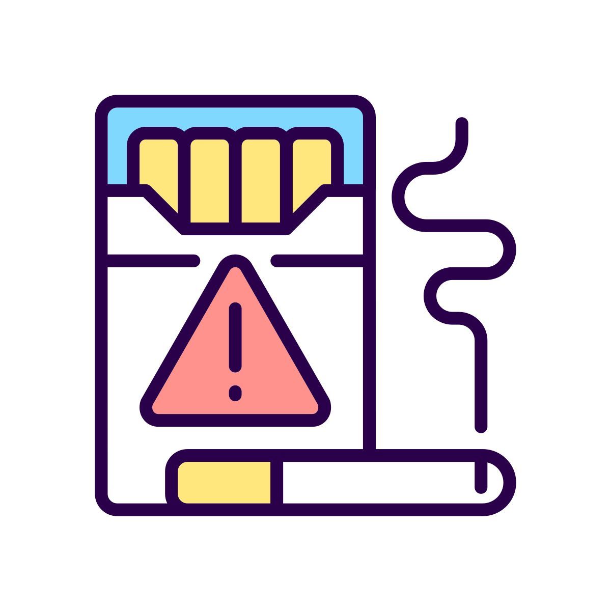 cigarette smuggling icon