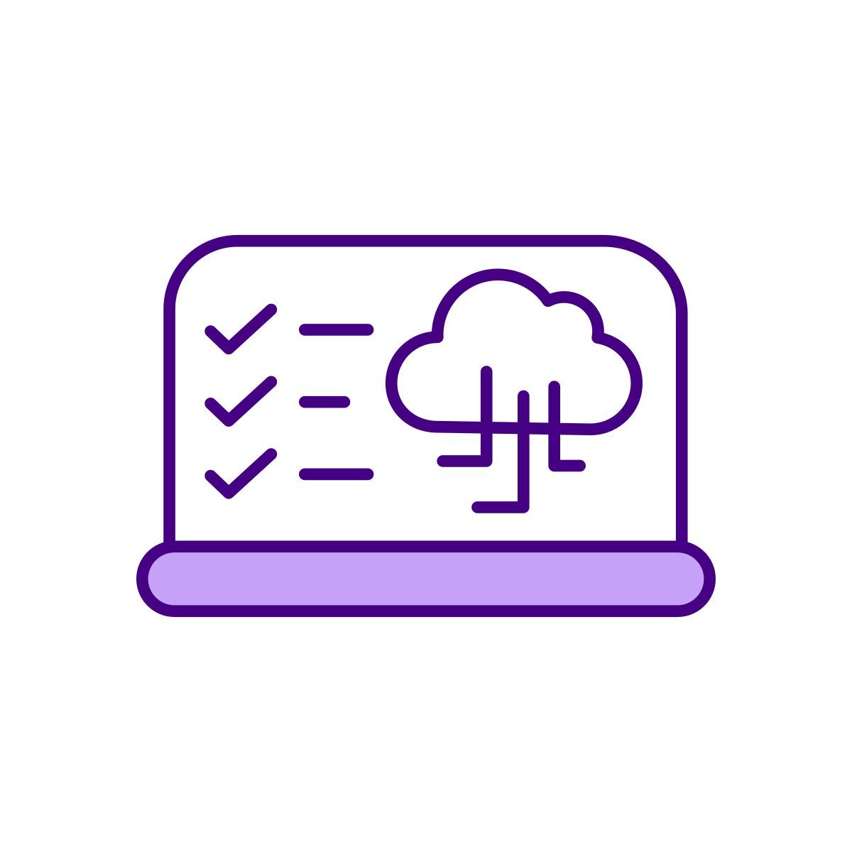 cloud computing services capabilities icon