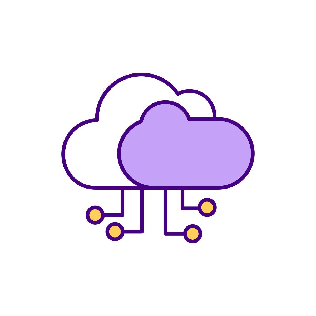 cloud service management icon