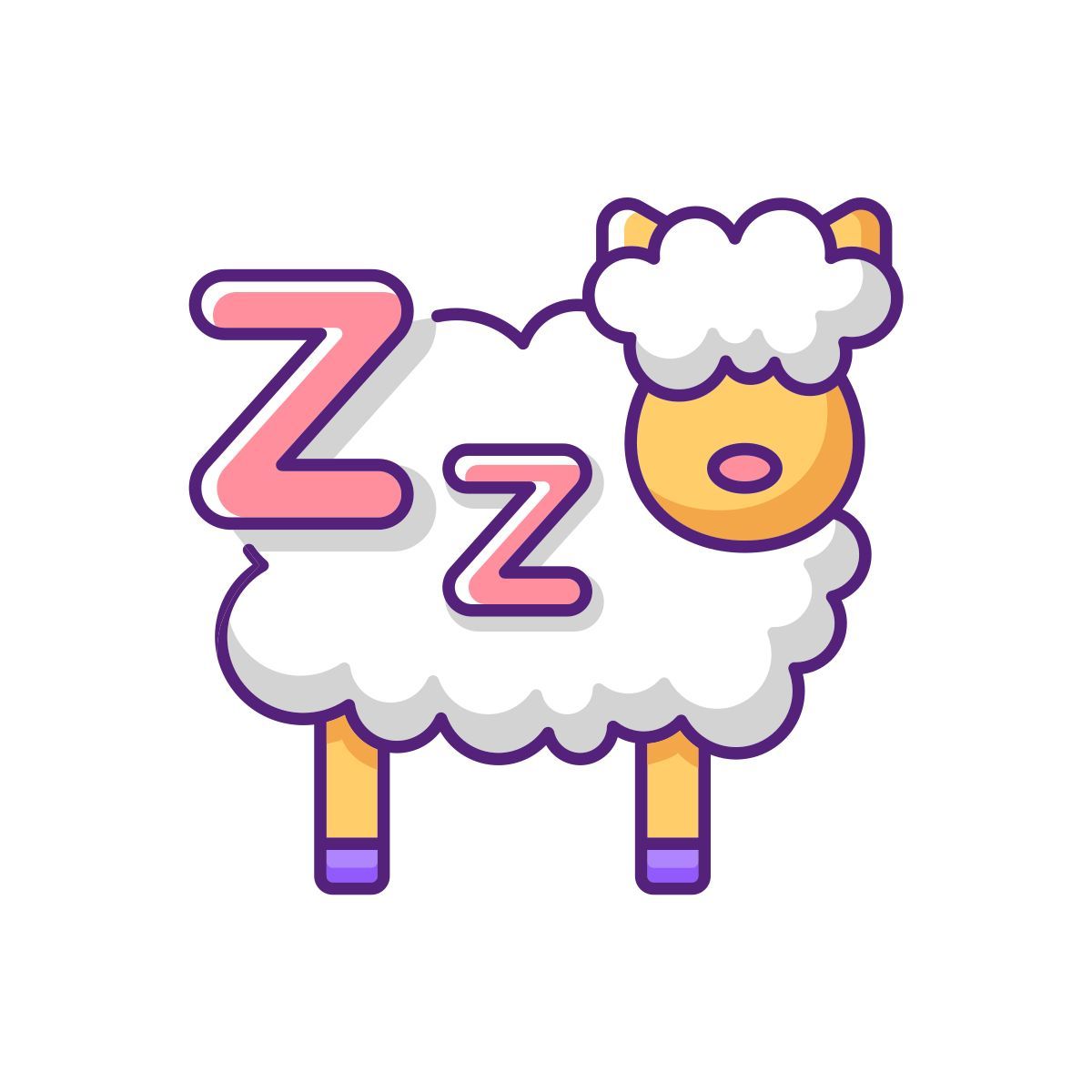 counting sheep icon