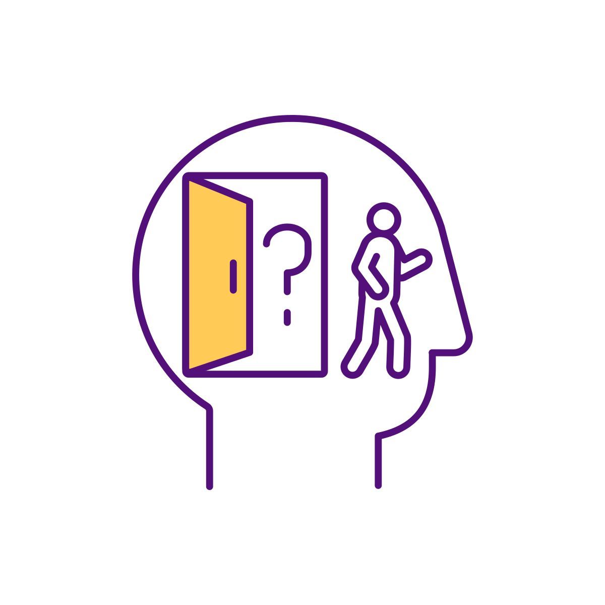 creating psychological distance icon