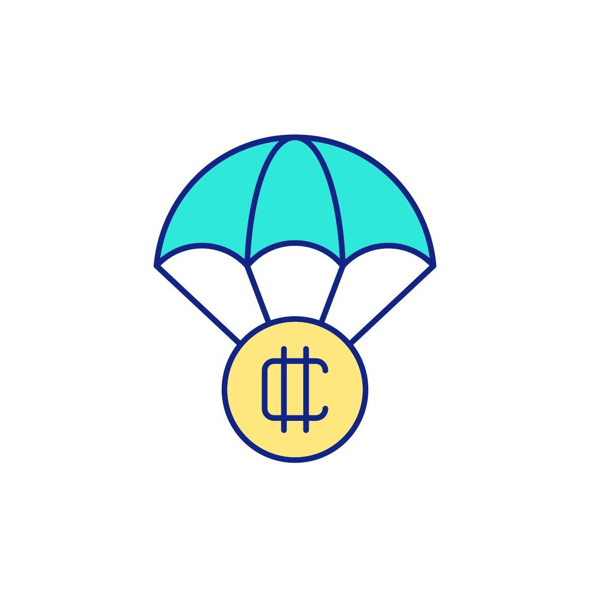 crypto airdrop icon
