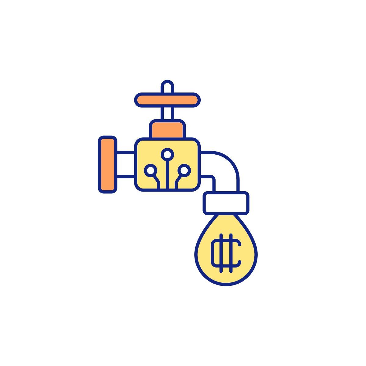 crypto faucet icon