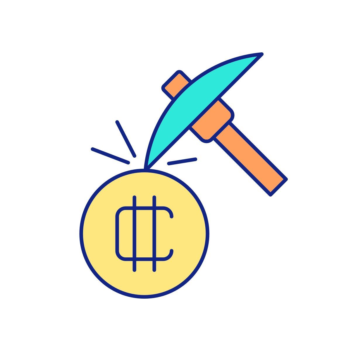 krypto mining icon