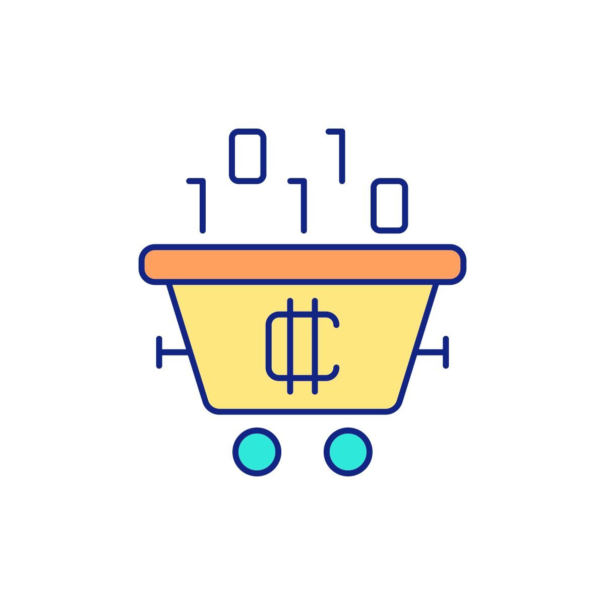 cryptocurrency mining icon