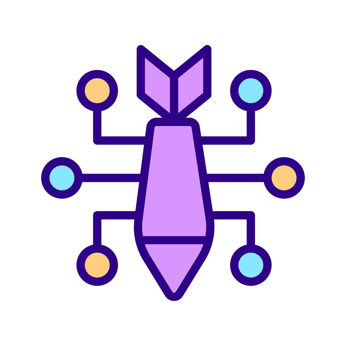 cyber attack icon