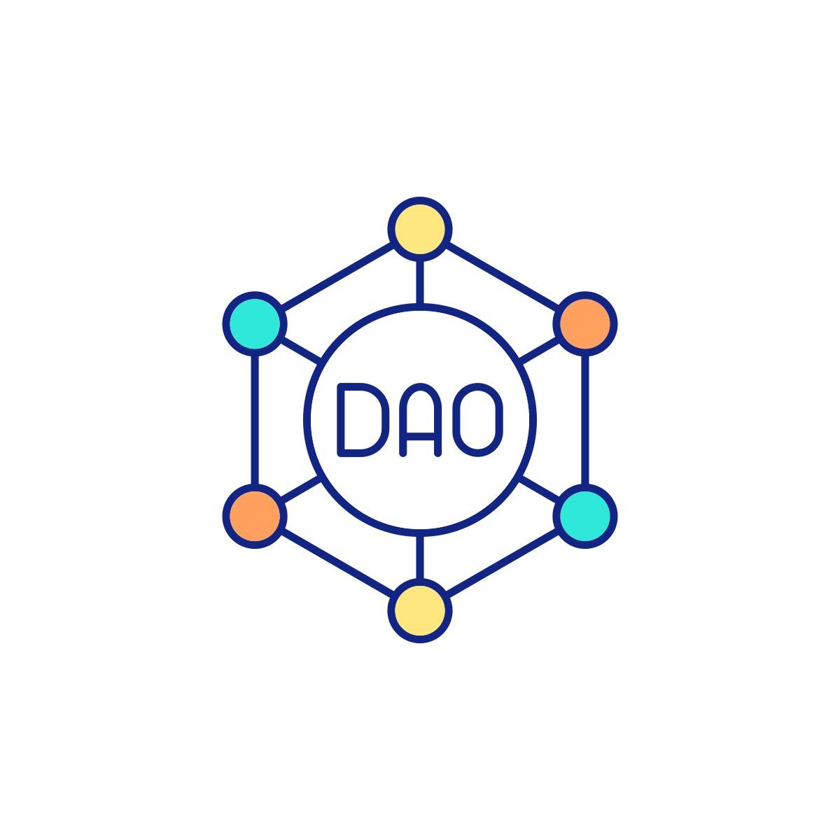 dao crypto network icon