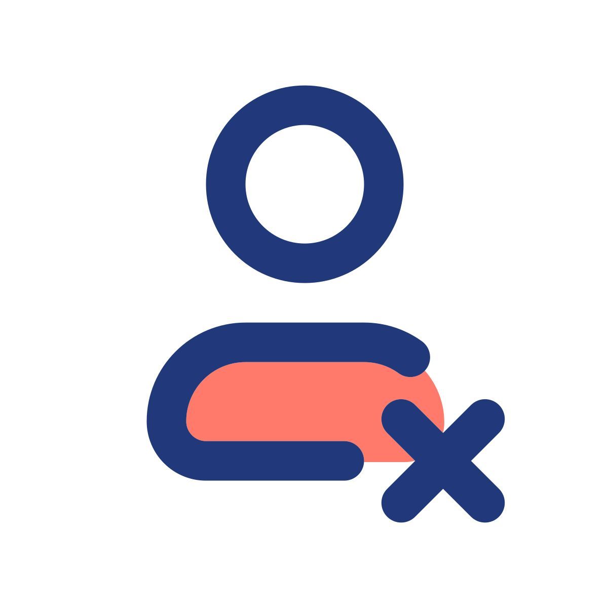 delete contact icon