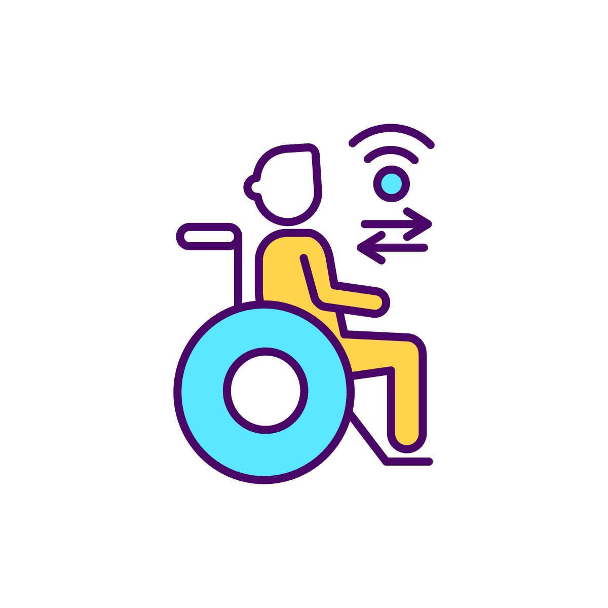 digital inclusion for disabled people icon