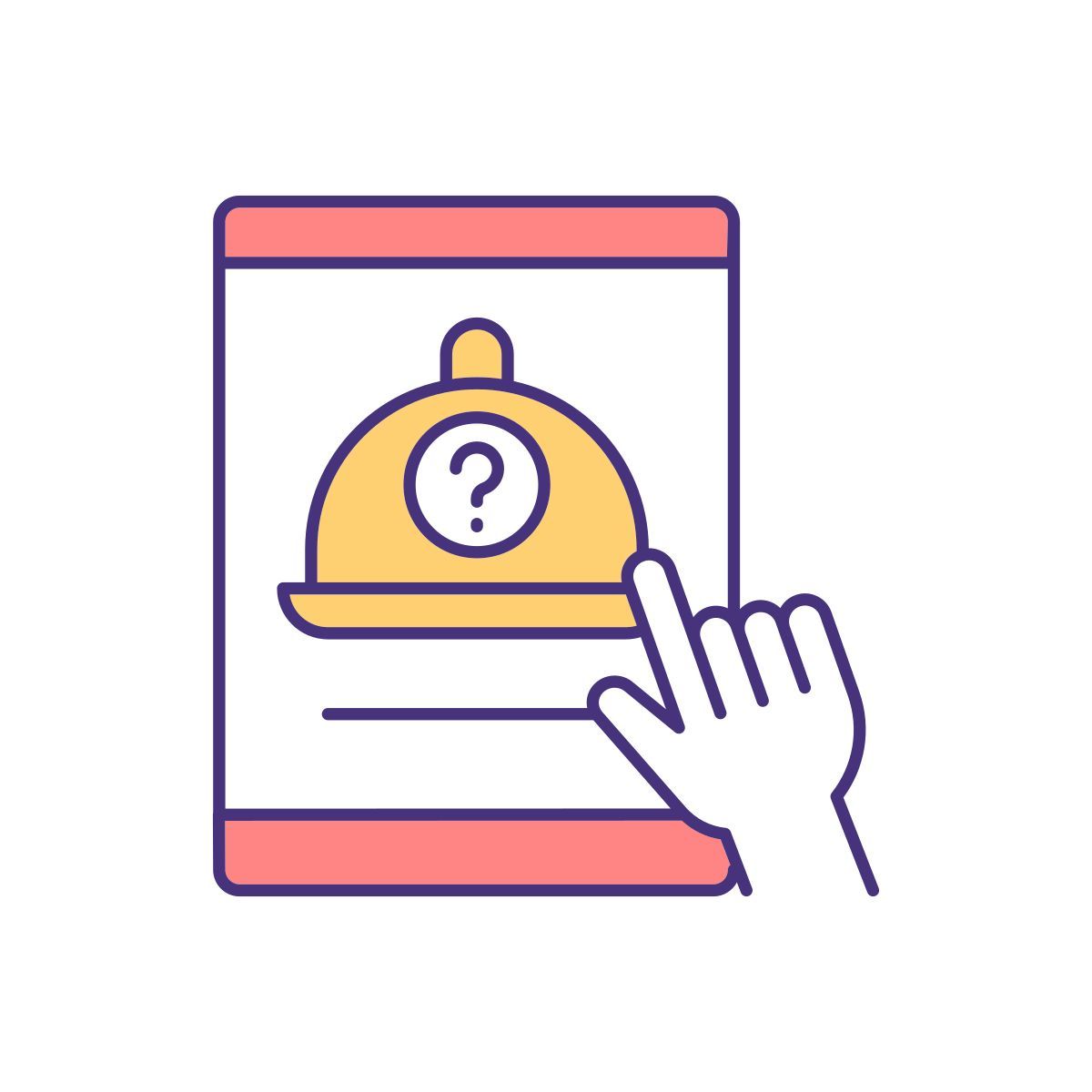digital menu icon