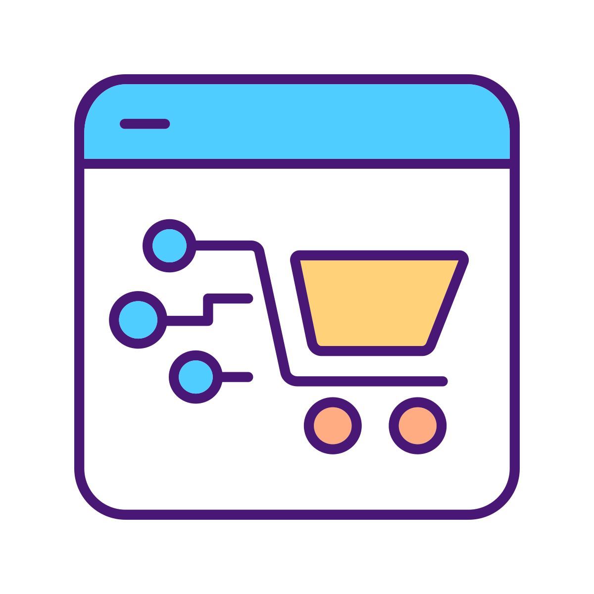 e commerce platform icon