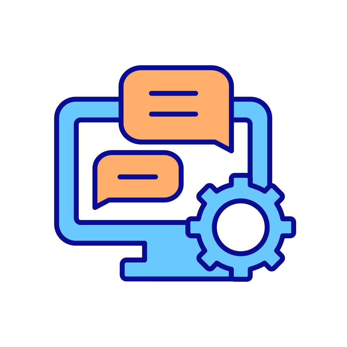 email monitoring icon