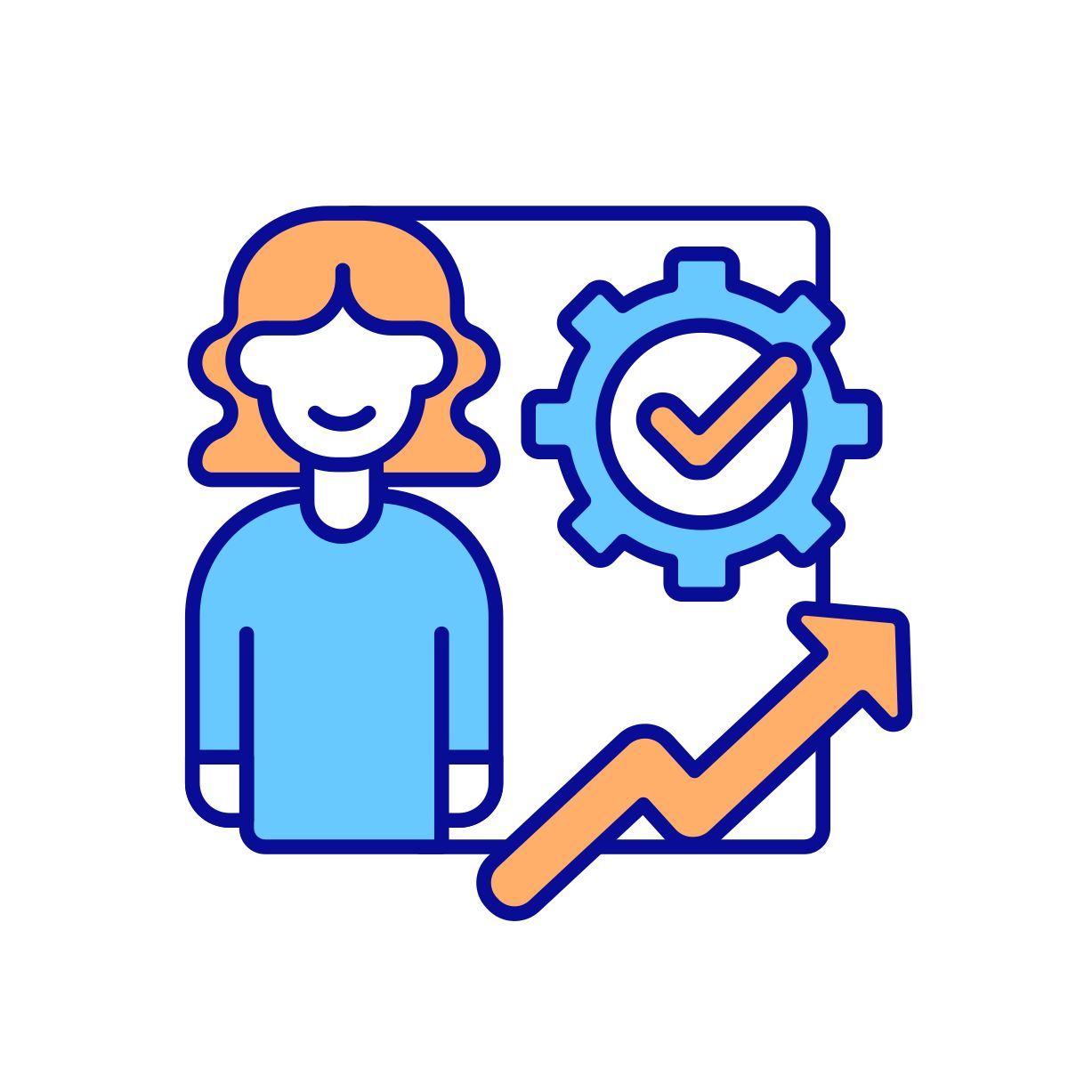employee performance icon