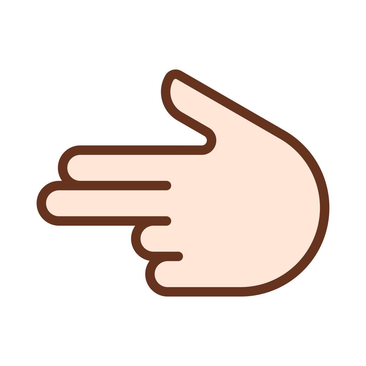 pistolet à doigt icon