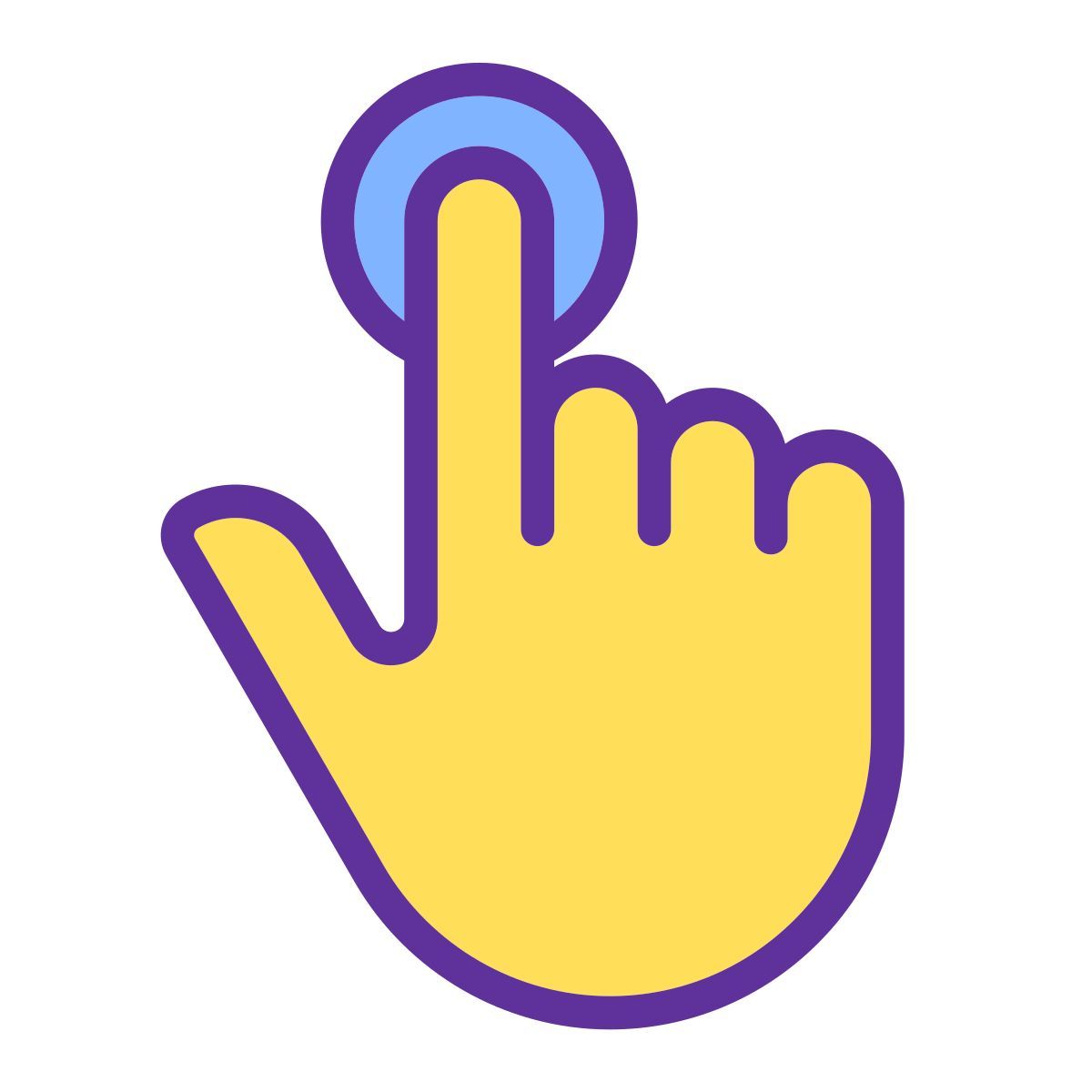 finger touch icon