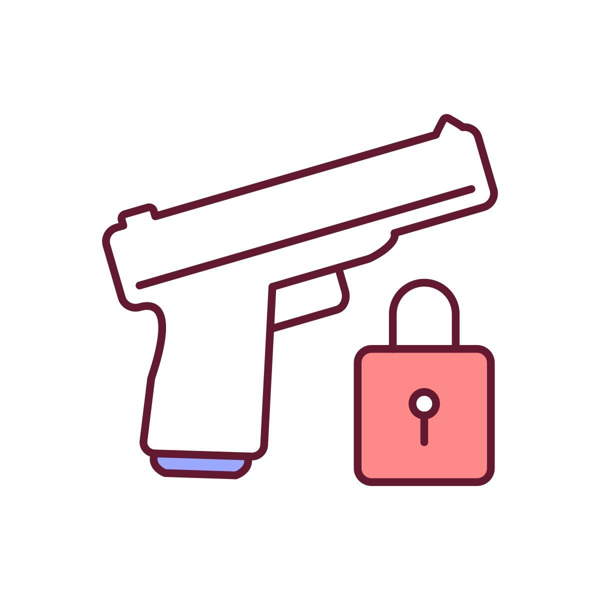 firearm security icon
