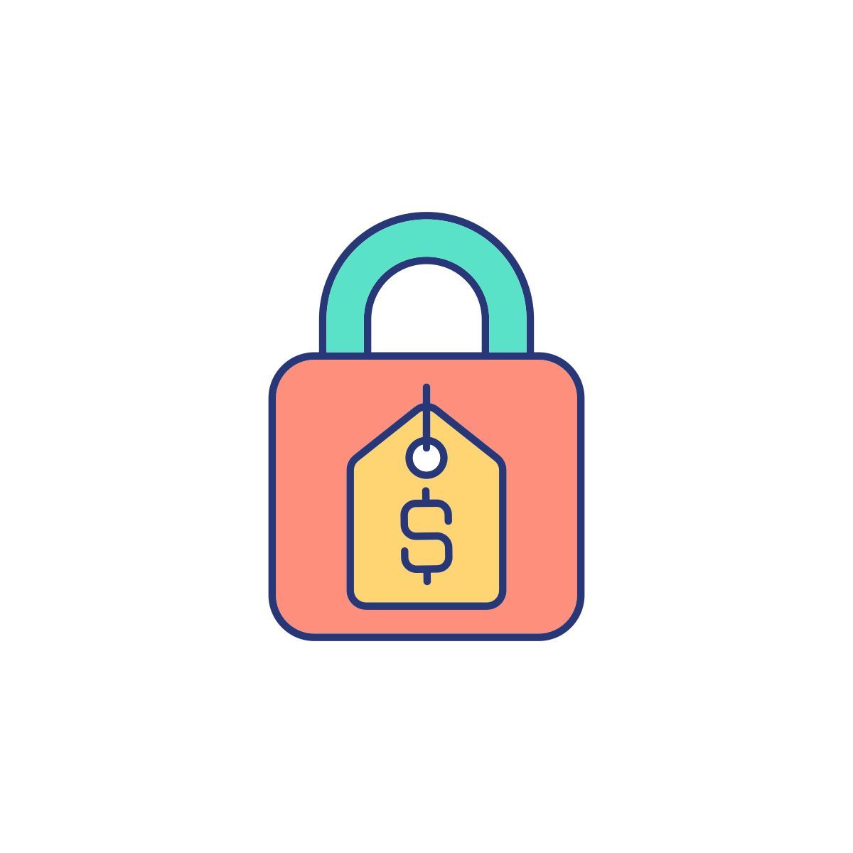 fixed product price icon