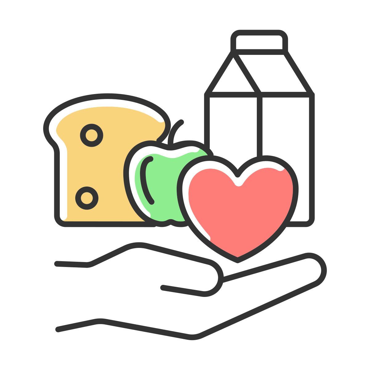 food donation icon