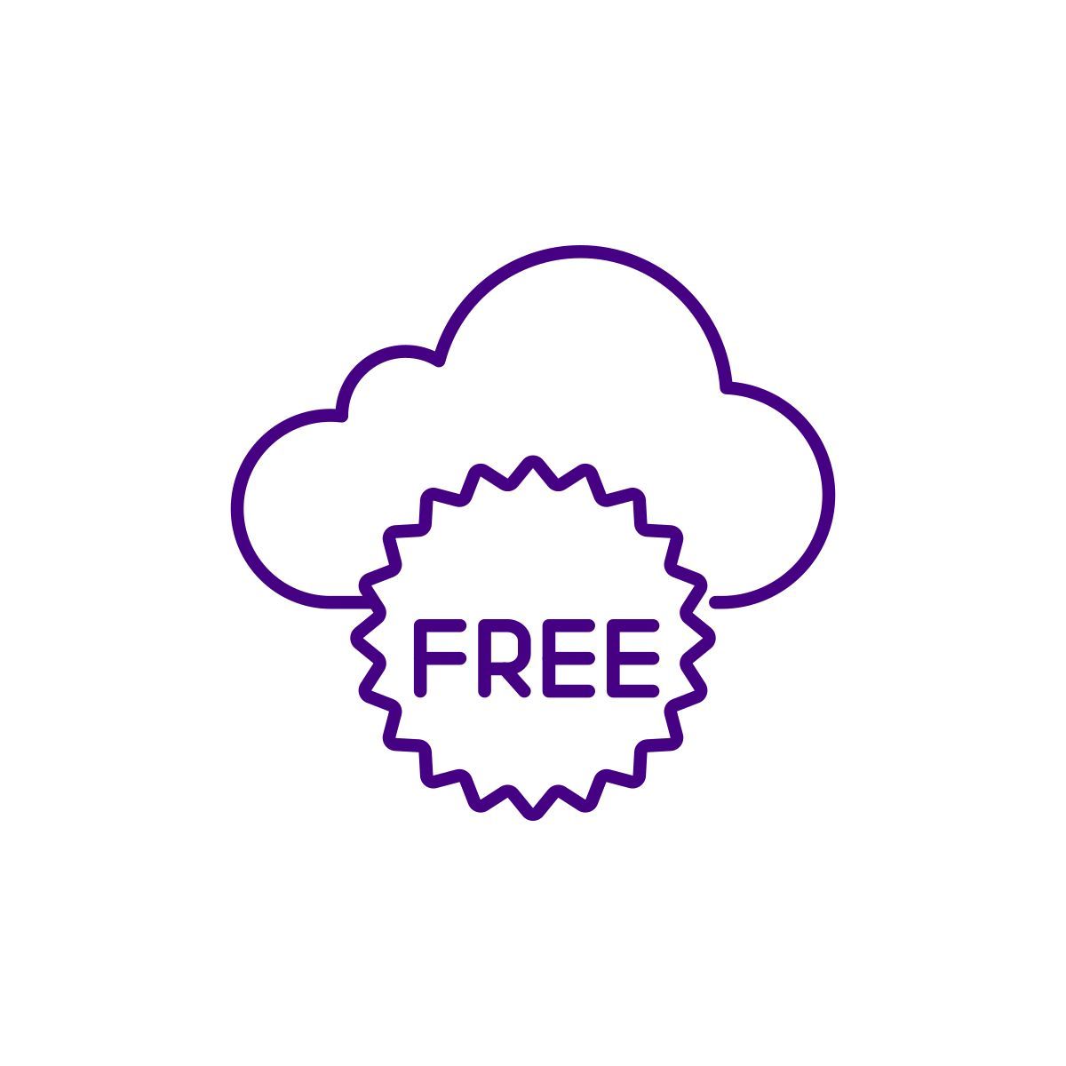 free cloud storage icon