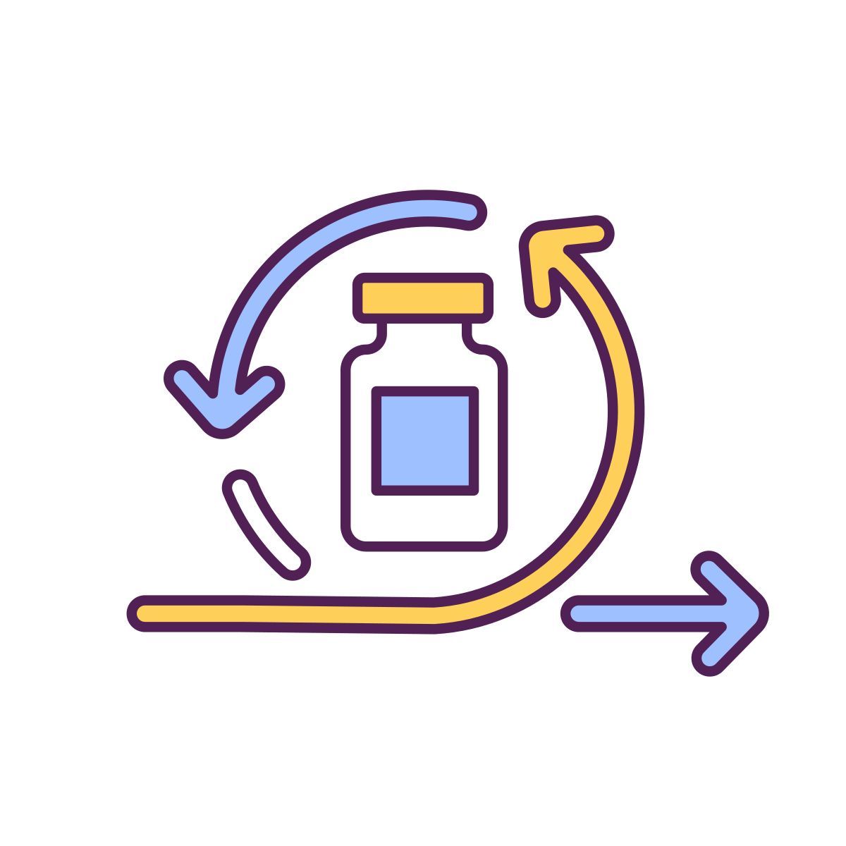 getting new treatment icon