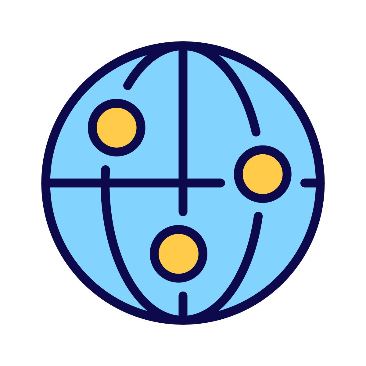 connessione globale icon