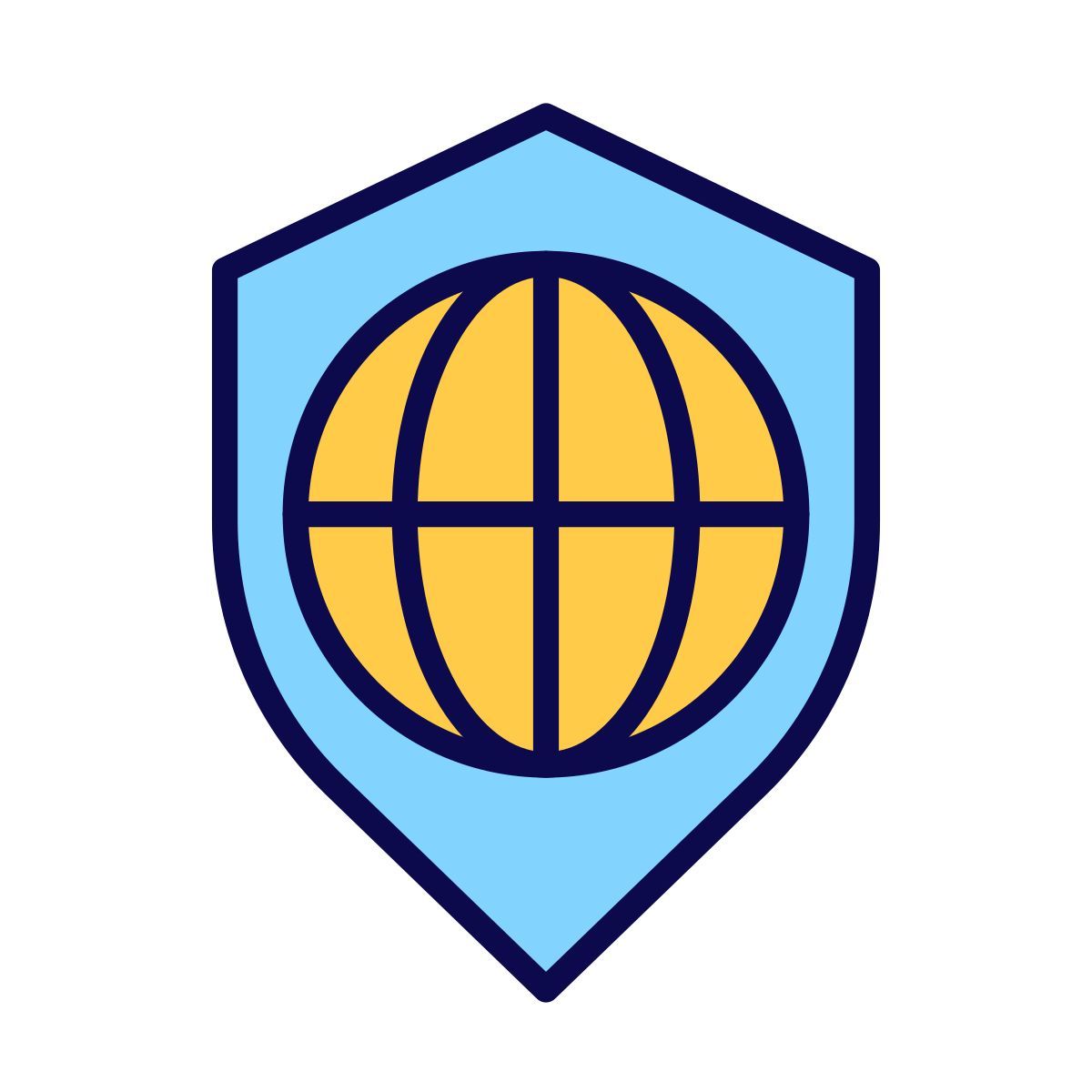 sécurité mondiale icon