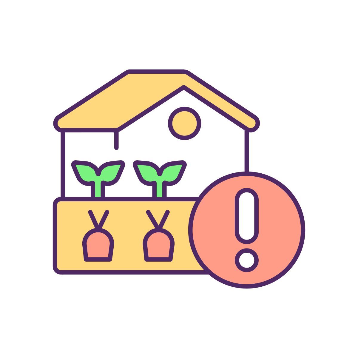 harvest problem icon