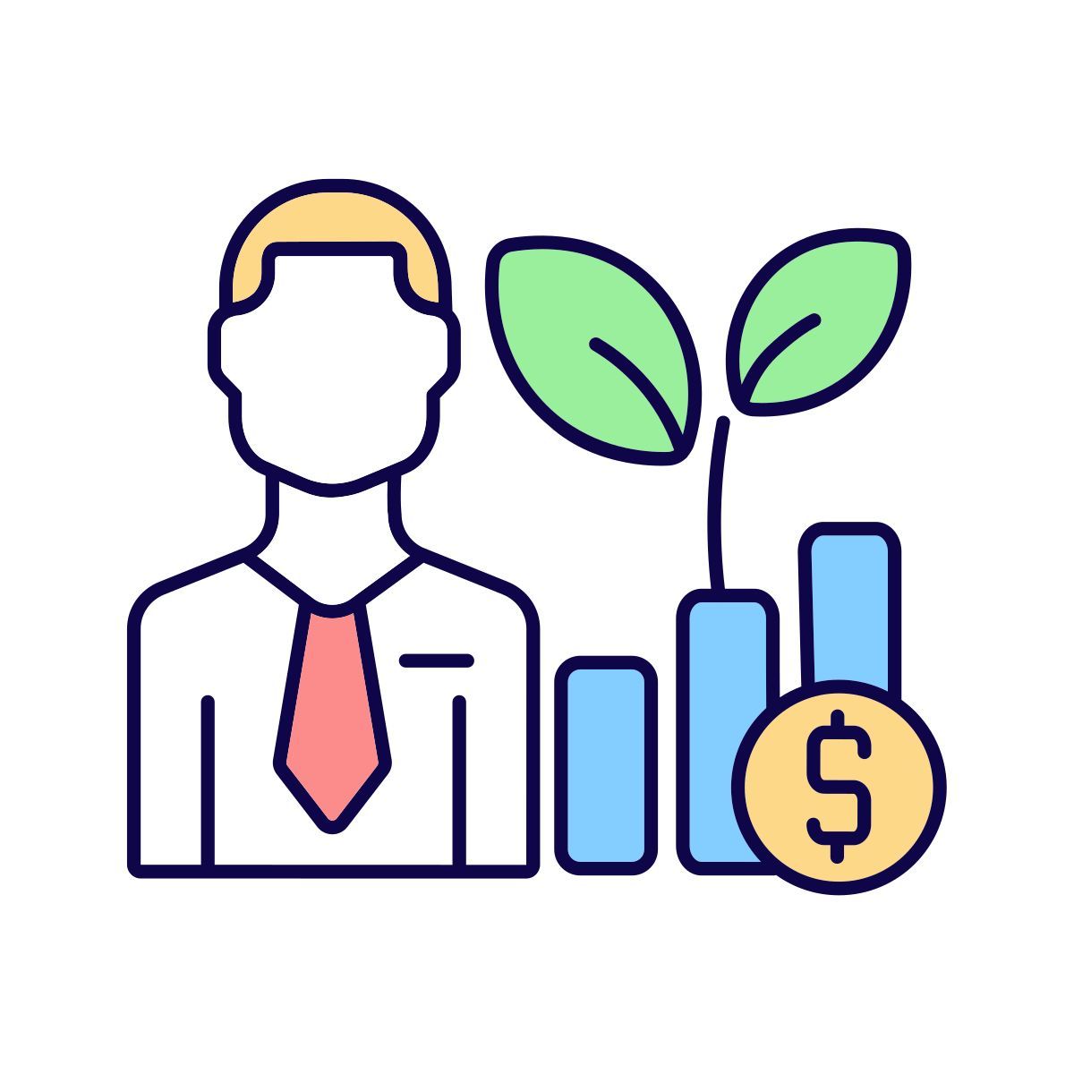 hedge fund manager icon