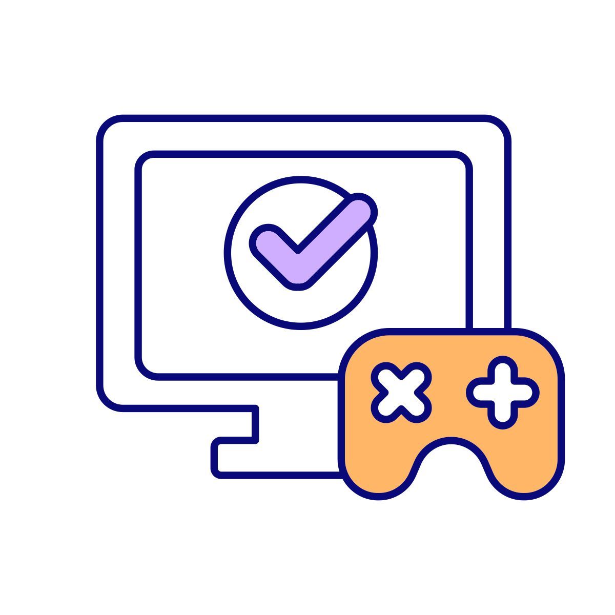 high performance gaming pc icon