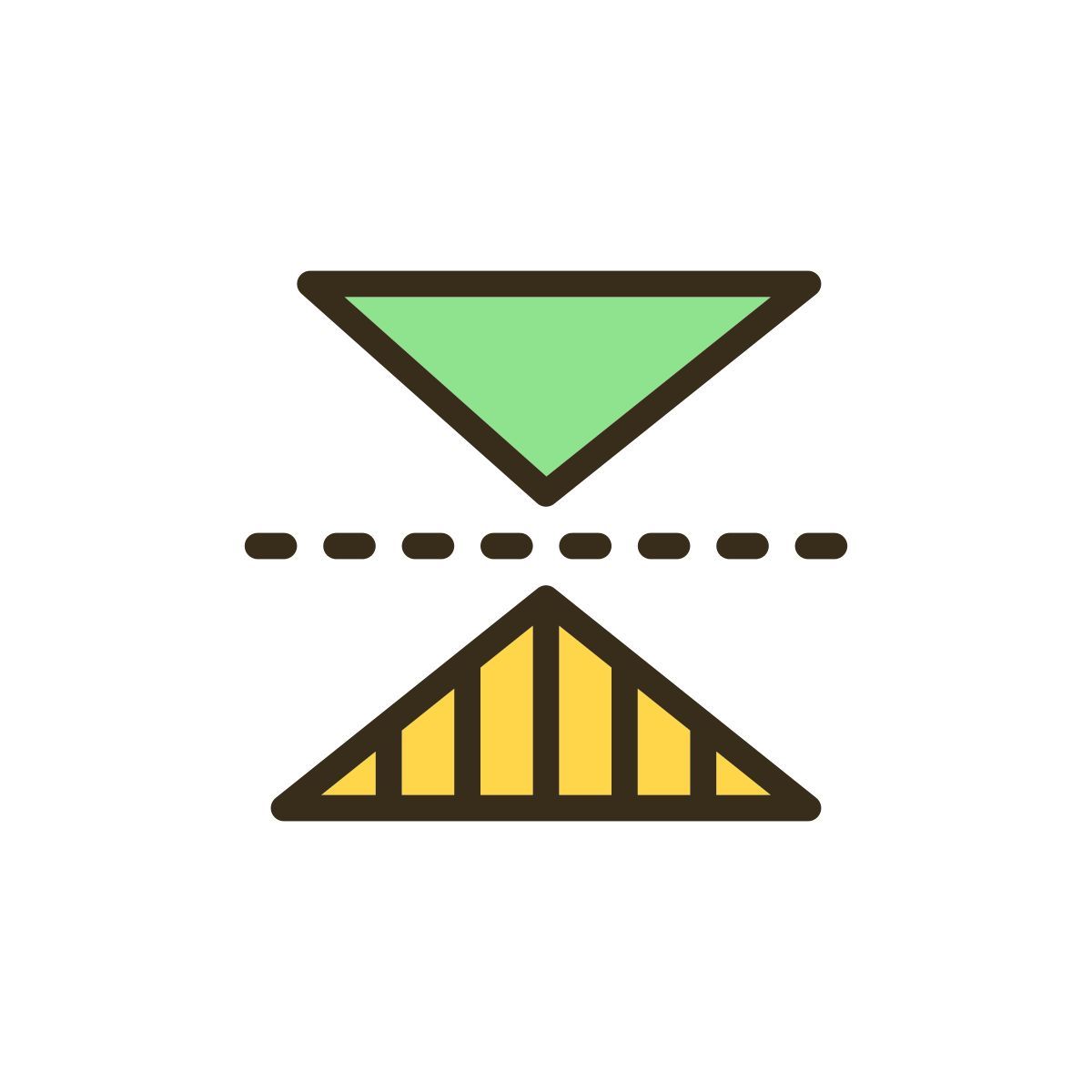 horizontal reflection icon