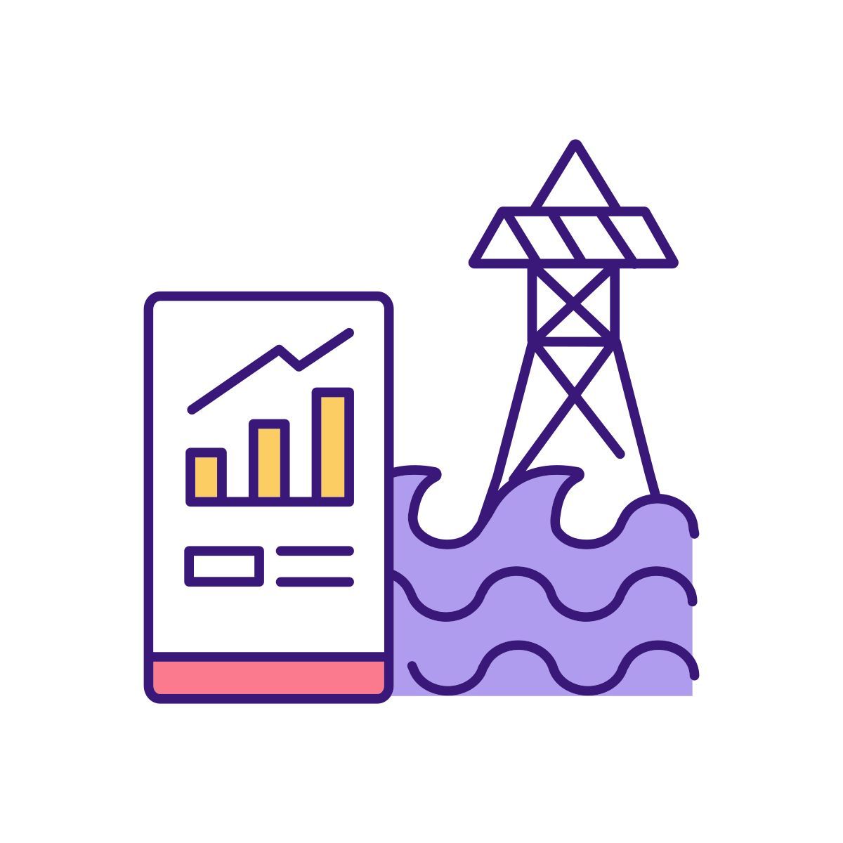 hydropower station icon