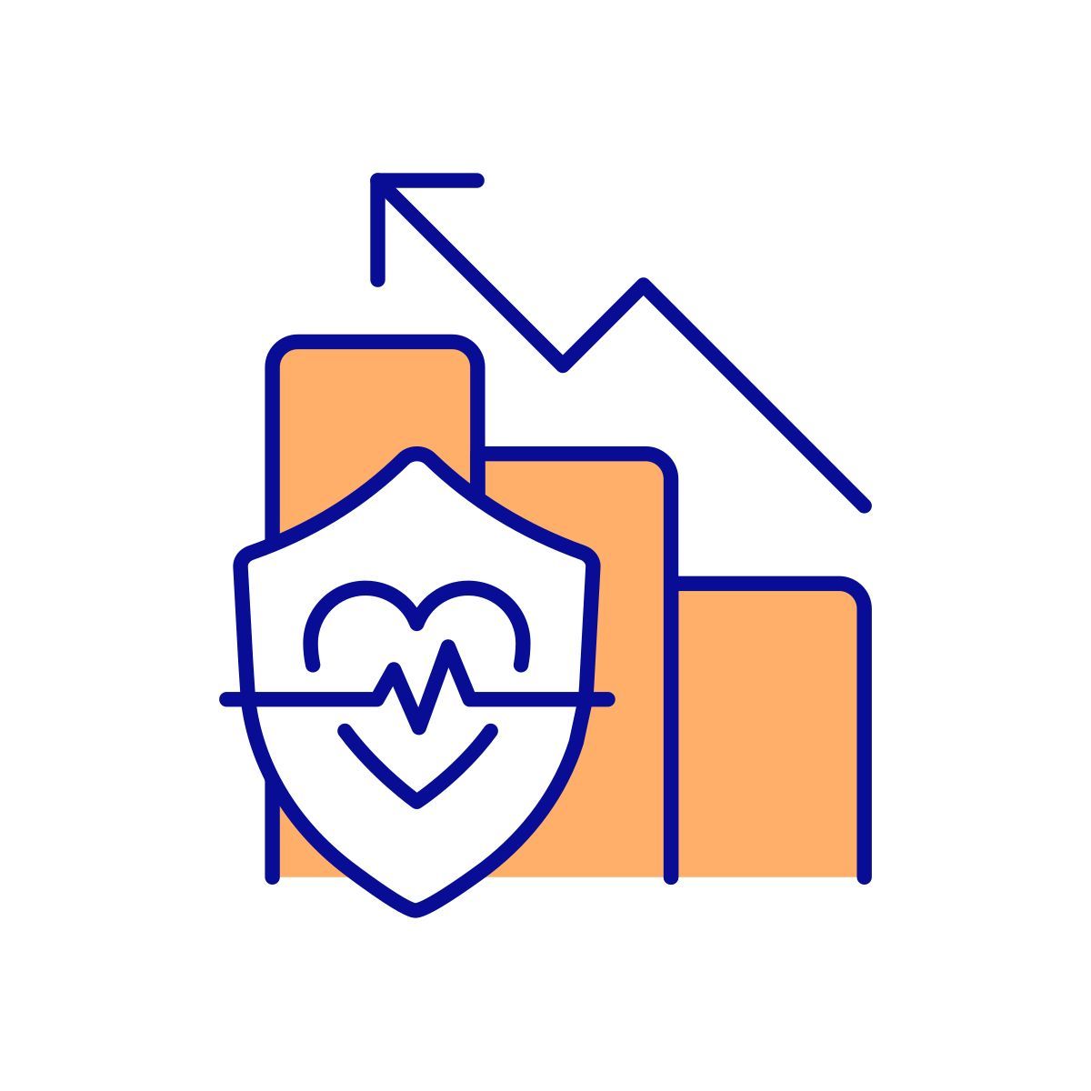 improving health condition icon